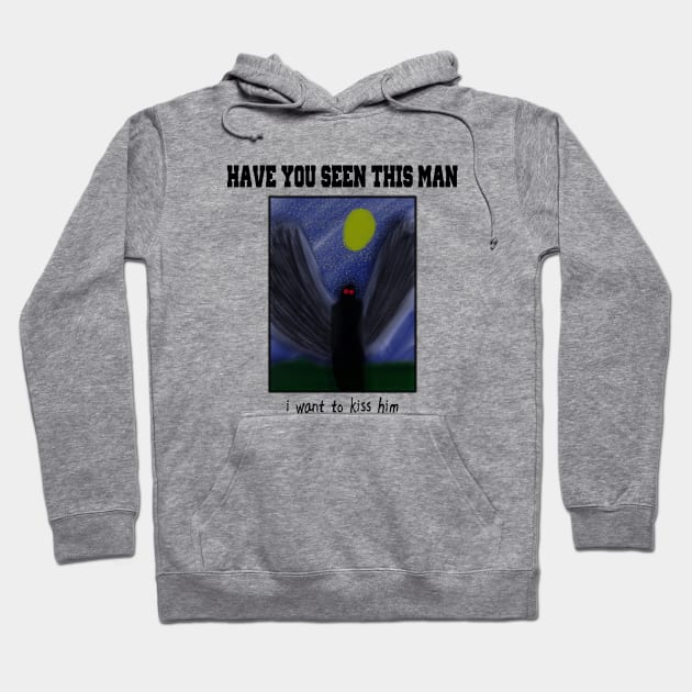 Have You Seen This Mothman Hoodie by Just Bearded Lady Things